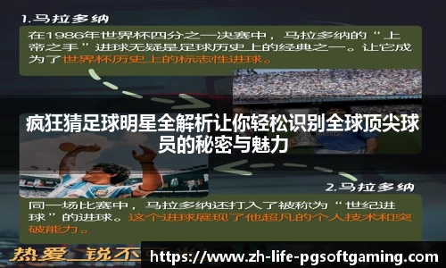 疯狂猜足球明星全解析让你轻松识别全球顶尖球员的秘密与魅力